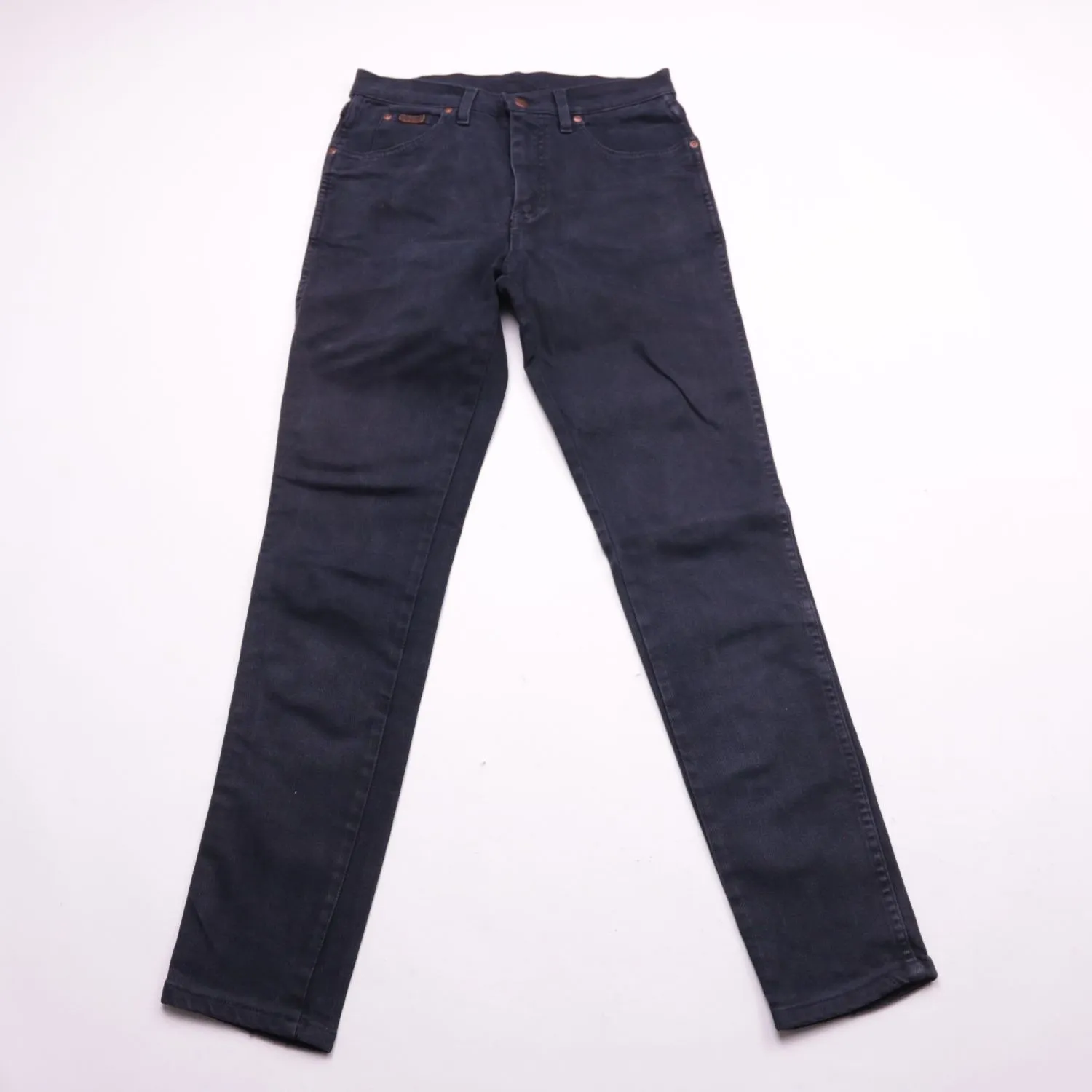 Женские узкие джинсы Wrangler Roxanne из тёмного денима, размер 46 (M)